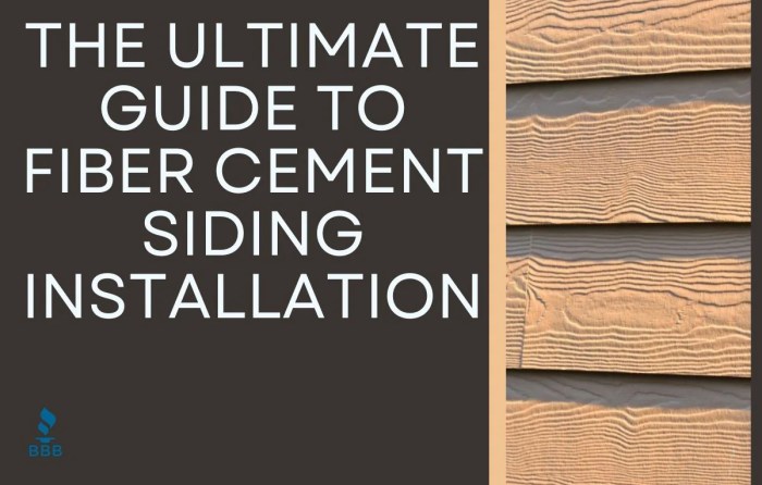 The Ultimate Guide to Fiber Cement Siding Installation The Ultimate Guide to Fiber Cement Siding Installation